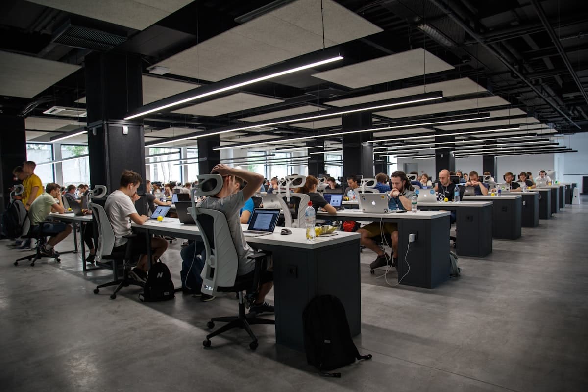 Modern open-plan office